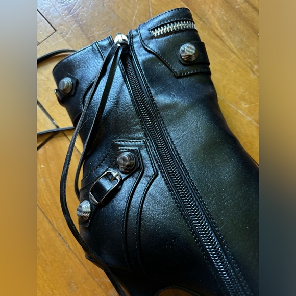 NIB Pointed Toe Stiletto Booties High Heels 7.5 NEW - Picture 7 of 8